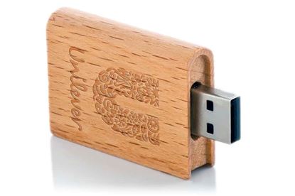 Resim ADU-601 AHŞAP USB BELLEK